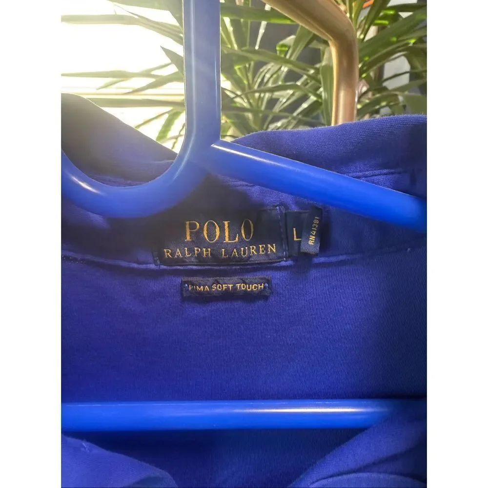Ralph. Lauren Pima, soft cotton polo.